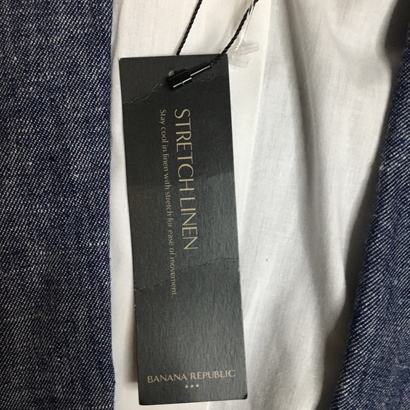 Banana Republic chambray blue NWT shrunken… - Picture 5 of 7